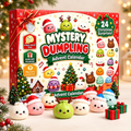 Adventskalender 2026 Squishy Dumplings – förpackning med 24 överraskningar